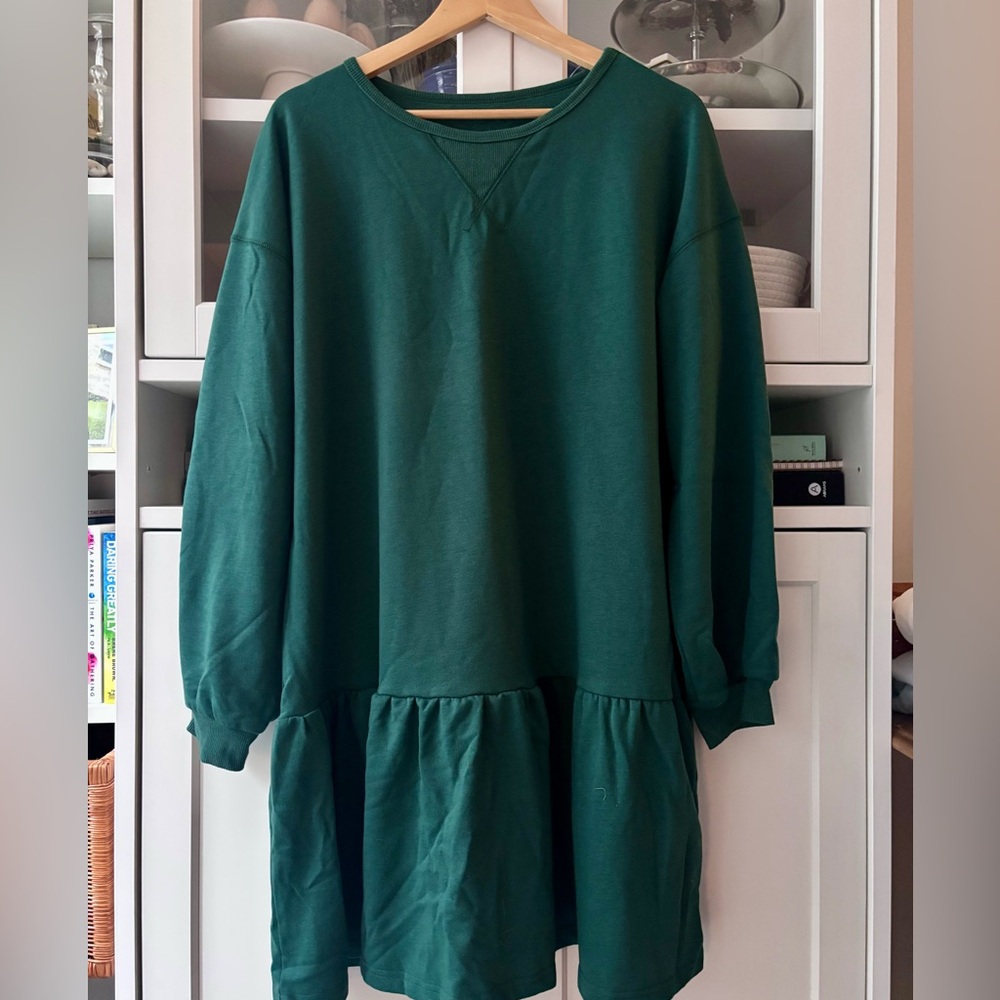 Amazon Green Mini Dress